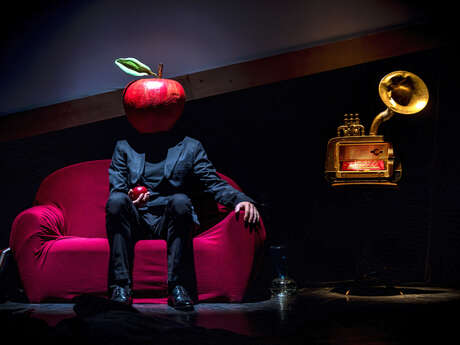 Théâtre d'objets et vidéo "Chut ! Une pomme"