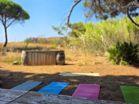 Yoga by the sea - Domaine La Tourraque