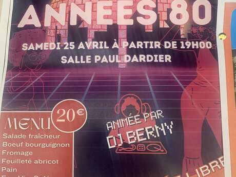Soirée Année 80