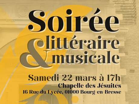 Soirée littéraire et musicale