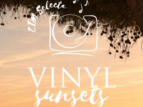 Vinyl sunsets at La Pinède Plage