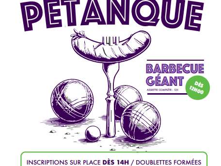 Concours de pétanque et barbecue