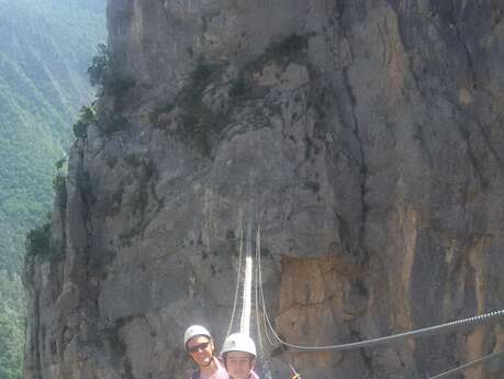 Via ferrata de la Grande Fistoire - Esprit Montagne