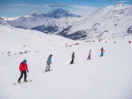 Cours de snowboard collectifs enfant