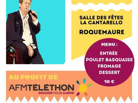 Soirée Solidaire au profit de l’AFM-Téléthon