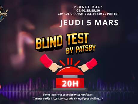 Blind Test By Patsby