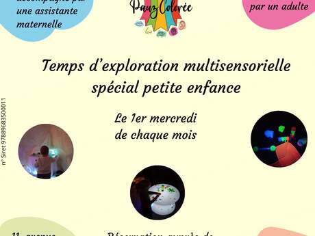 Exploration multisensorielle petite enfance