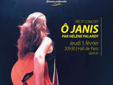 Récit concert | Ô Janis