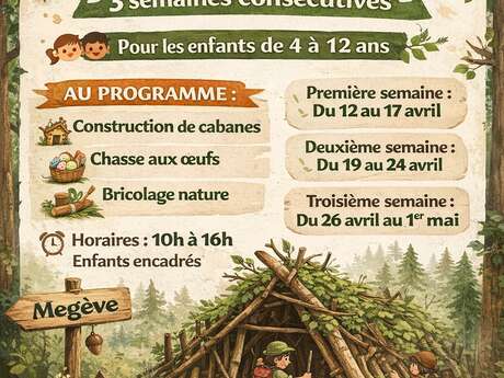 Stages Trappeurs enfants Pâques 4/13 ans