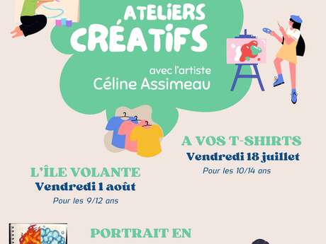 Atelier dessin : Portrait en quatre saisons