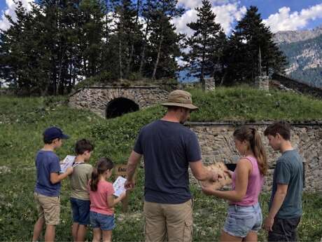 Jeu de piste à la Batterie des Caurres