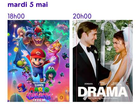 Cinéma au village de Seillans - 2 séances à 18h et 20h