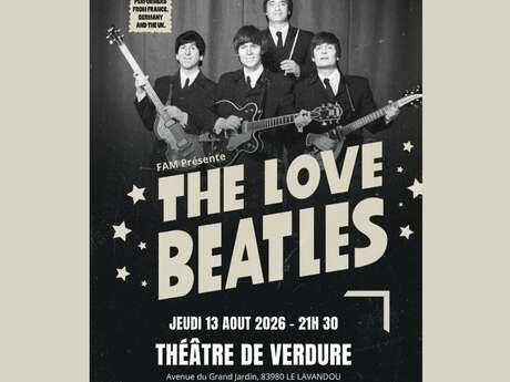 Concerto dei The Love Beatles al Théâtro de verdure