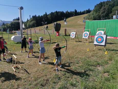 Tir à l'arc à Bonascre