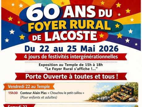 60 ans du Foyer Rural de Lacoste