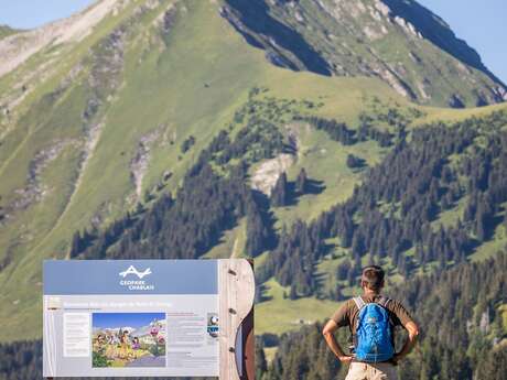 Itinéraire pédestre - Col de l'Aulp Couti depuis Bassachaux