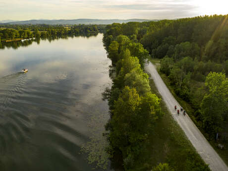 L'Escampette : boucle par les bords de Saône
