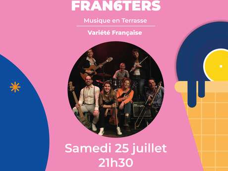 Concert : Fran6ters - variété française | Les Estivales de Nans