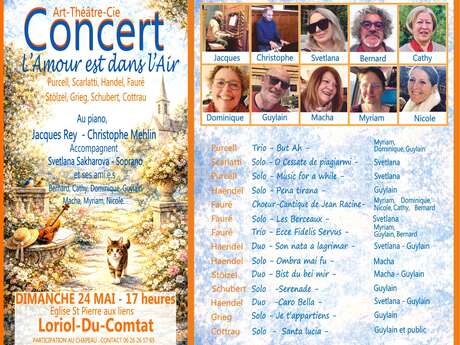 Concert lyrique : L'amour est dans l'air