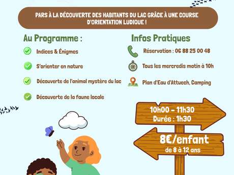 Course d'orientation - Les explorateurs du lac