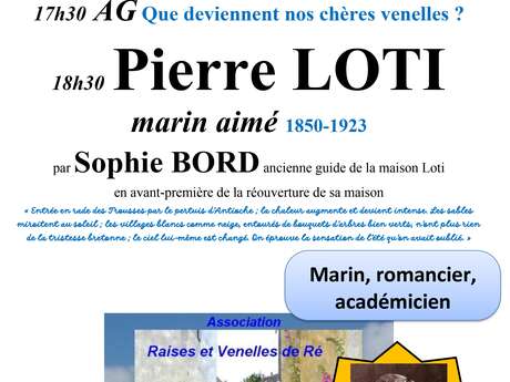 Vortrag - Pierre Loti, ein geliebter Seemann, von Sophie Bord