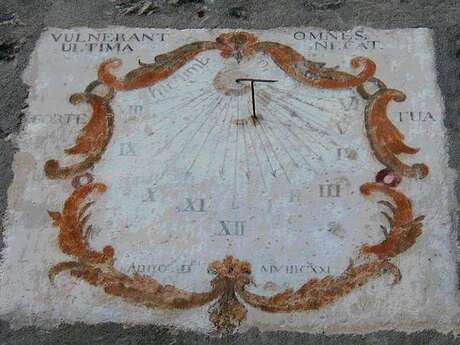 Cadran solaire de l'Église de Saint-Pancrace