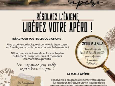 Escape Game "libérez votre apéro"