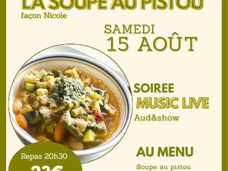 Repas : Soupe au pistou