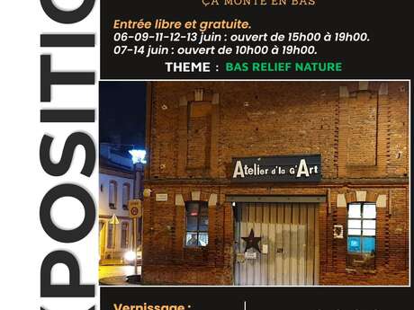 Exposition à l'atelier d'la g'art