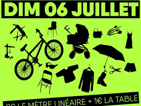 Vide-grenier à Saint-Cirice