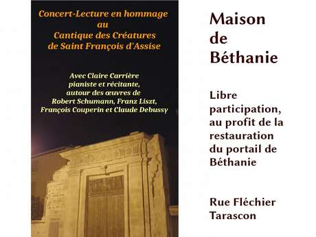 Concert - Lecture "Cantique des Créatures de Saint François d'Assise"