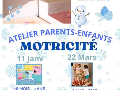 Atelier moticité parents -enfants 4/6 ans - DUO