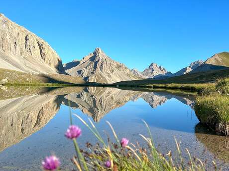 Lac de l'Oronaye et col de Roburent