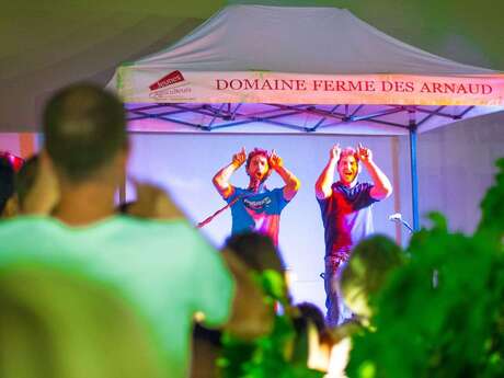 Les Je'dis vin au domaine la Ferme des Arnaud