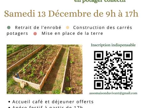 Chantier participatif : transformer le Square Sotchi en jardin potager partagé