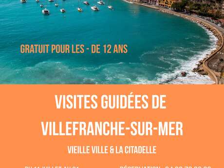 Visita guidata di Villefranche offerte dal Comune