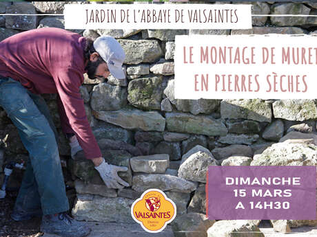 Conférence : Le  montage de murs en pierres sèches