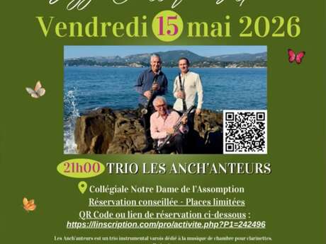 Concert : Trio les Anch'anteurs - musique de chambre | Festival de printemps