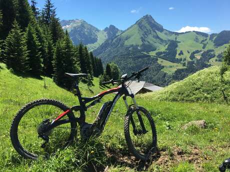 Borne VAE & VTT électrique  - Col de Bassachaux