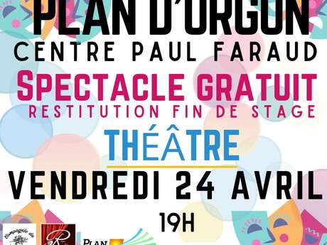Spectacle - Restitution fin de stage