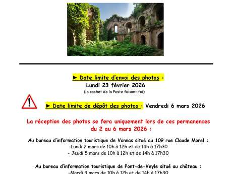 Concours photos "Quand la nature reprend ses droits"