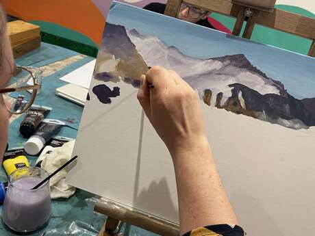 Stage de peinture acrylique