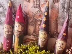 Fabrication de Lutin de Noël en bois