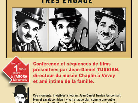 Conférence - Charlie Chaplin - " Un homme apolitique très engagé "