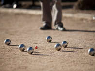 Concours de pétanque