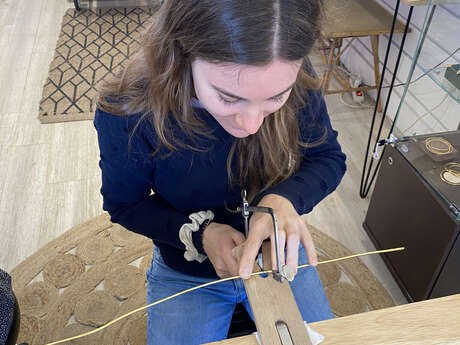 Atelier Bague martelée ou Jonc martelé ou boucles d'oreilles