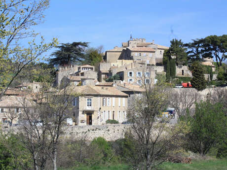 Vaucluse long distance mountain bike trail Section 5.2 Murs - Fontaine-de-Vaucluse