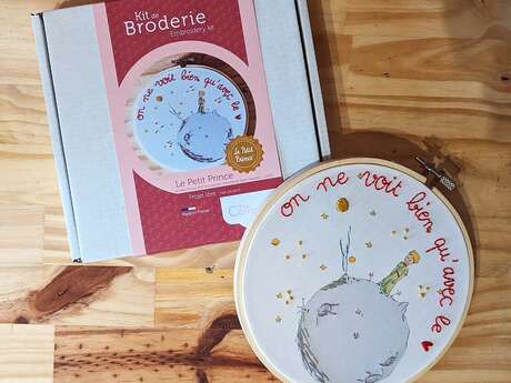 Broderie coton Le Petit Prince - Atelier duo