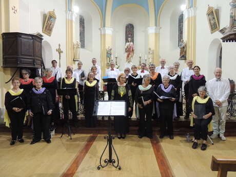 Concert de la chorale du Champsaur Valgaudemar
