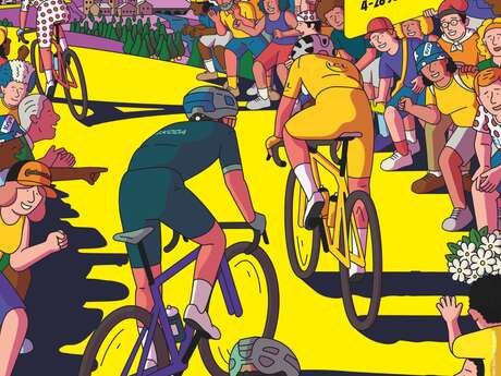 Le Tour de France - Orcières ville d'arrivée